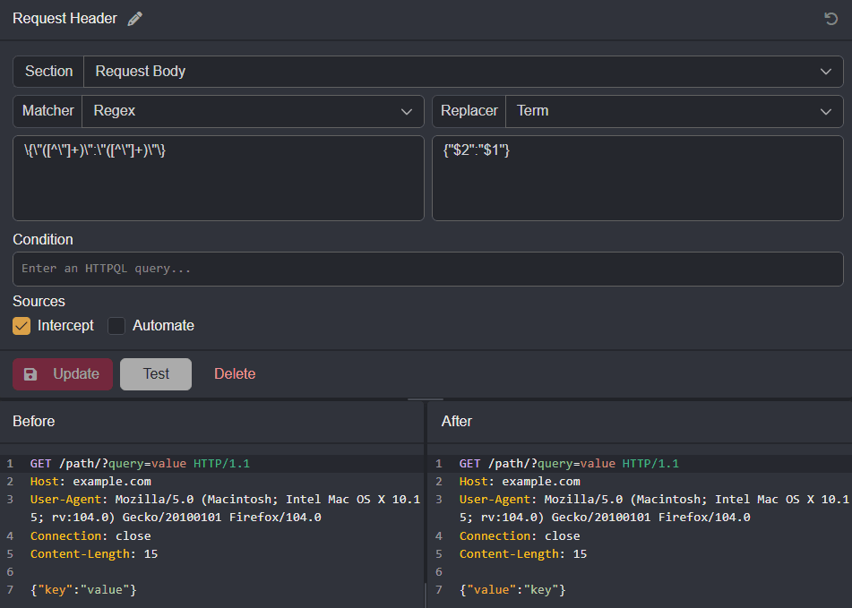 Using capturing groups for replacement.